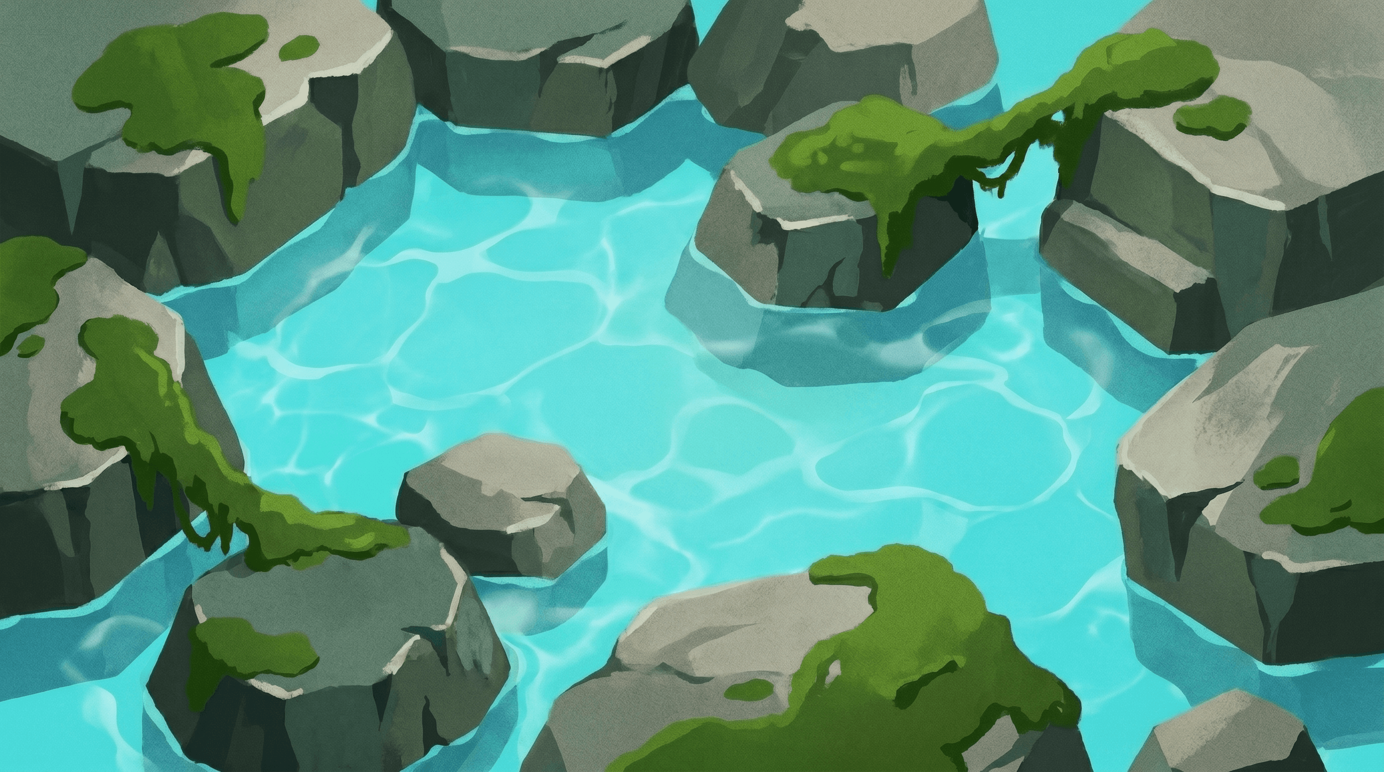 Lumi in a tide pool world